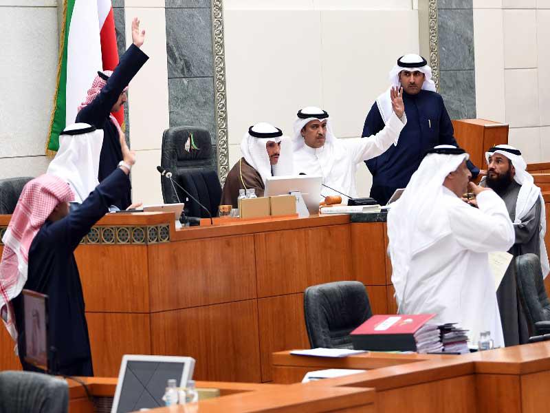 تصويت من منصة الرئاسة