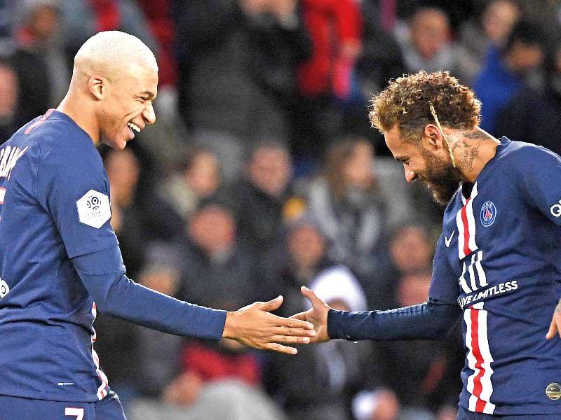 نيمار ومبابي