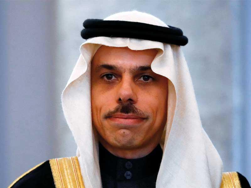 وزير الخارجية السعودي الأمير فيصل بن فرحان
