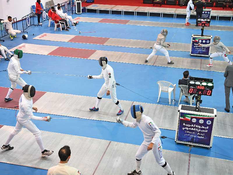 من منافسات المنتخب الكويتي في اليوم قبل الأخير