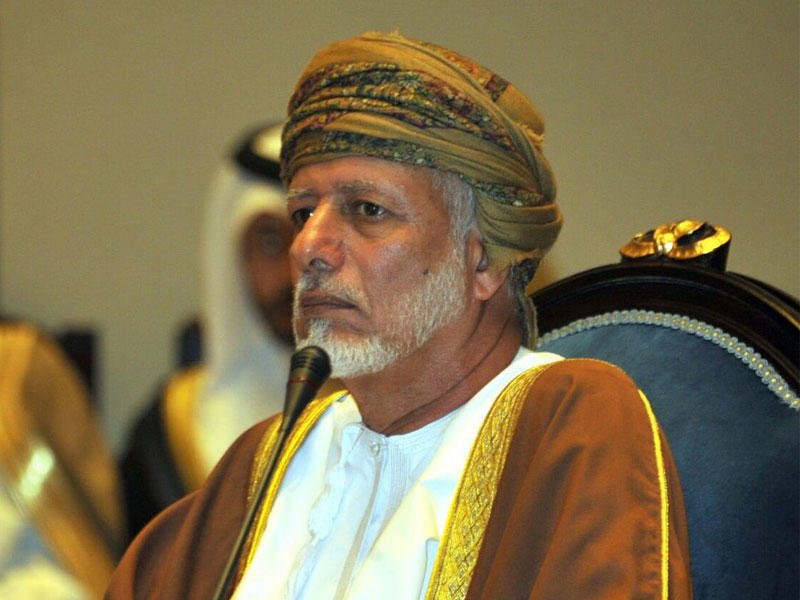 وزير خارجية عمان يوسف بن علوي