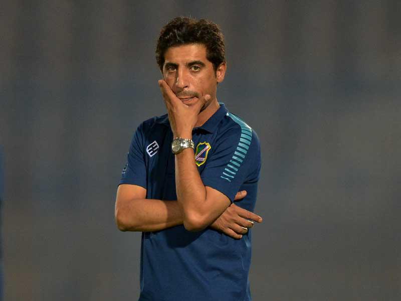 مدرب الفريق الأول لكرة القدم بنادي السالمية سلمان عواد