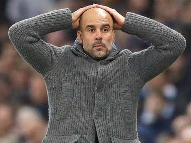 مدرب مانشستر سيتي بطل الدوري الإنكليزي  بيب غوارديولا