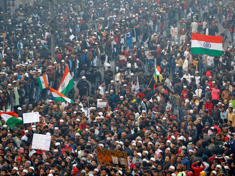مظاهرات تجتاح المدن الهندية احتجاجا على قانون الجنسية الجديد