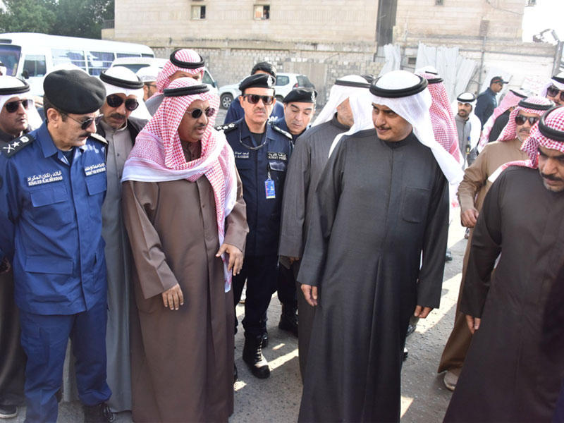 المنفوحي خلال إحدى الجولات في الجليب