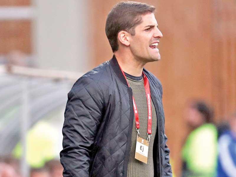 مدرب نادي موناكو الفرنسي روبير مورينو 