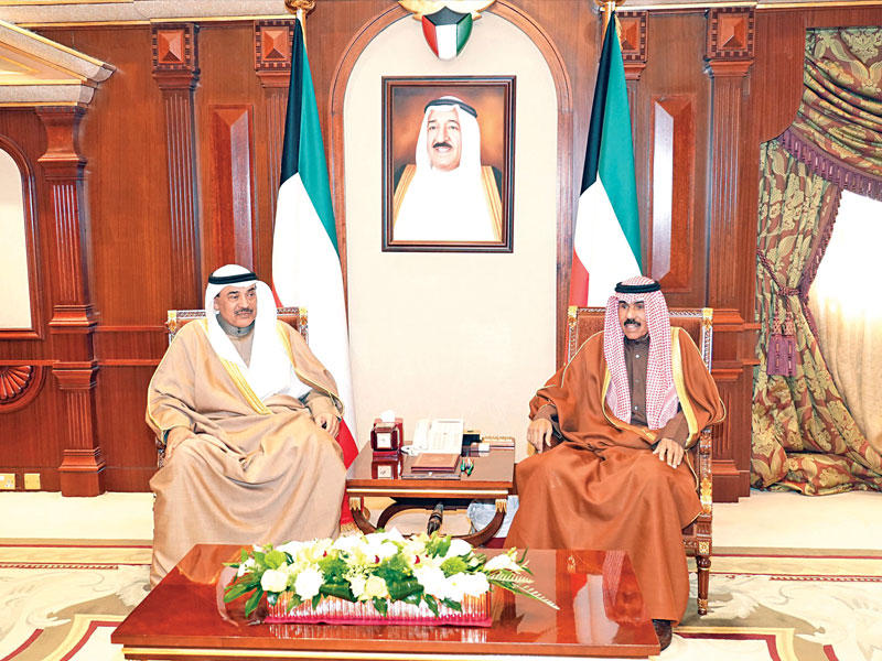 ولي العهد مستقبلاً رئيس مجلس الوزراء أمس