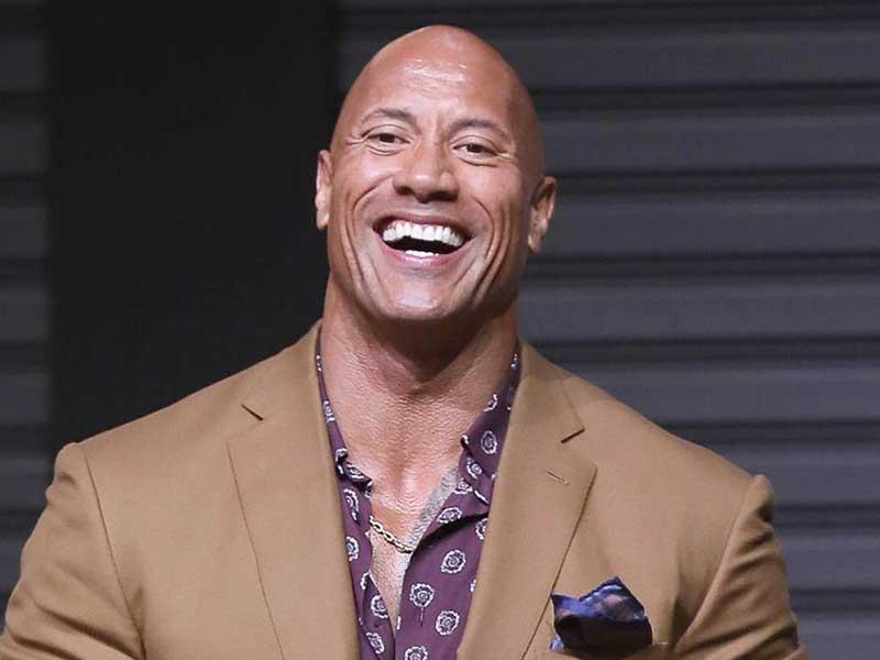 الممثل العالمي ​دواين جونسون