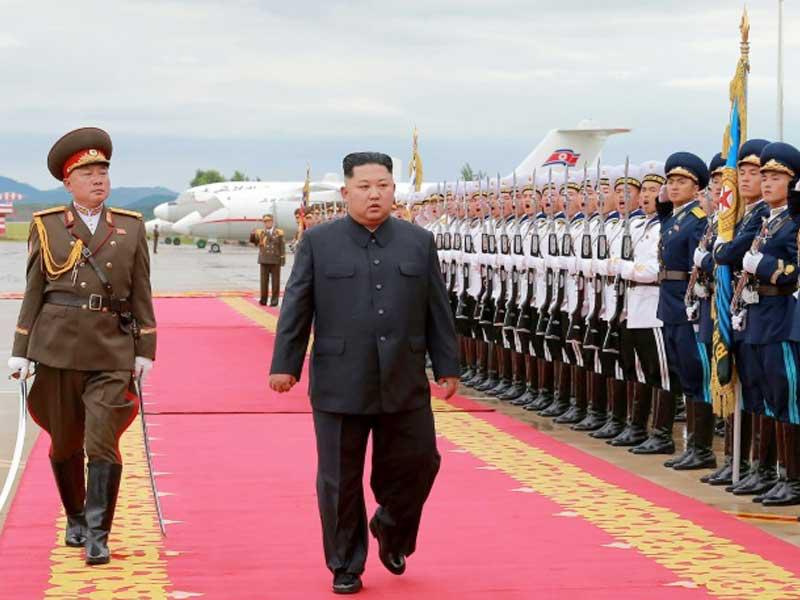 الزعيم الكوري الشمالي كيم جونغ اون