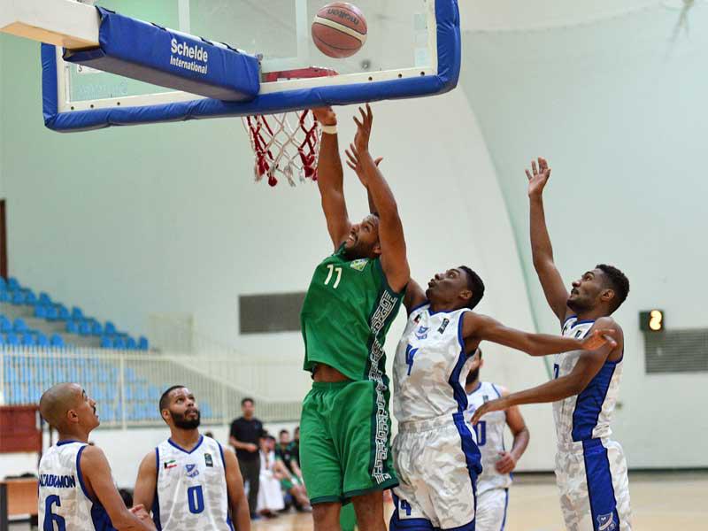 جانب من مباراة العربي والتضامن (تصوير نوفل إبراهيم)