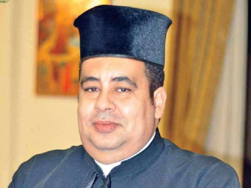 راعي الكنيسة القبطية الكاثوليكية في الكويت الأب انجيلوس مسعود 