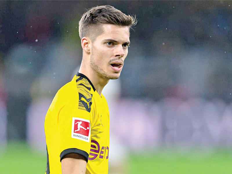 الألماني يوليان فايغل، لاعب وسط بوروسيا دورتموند