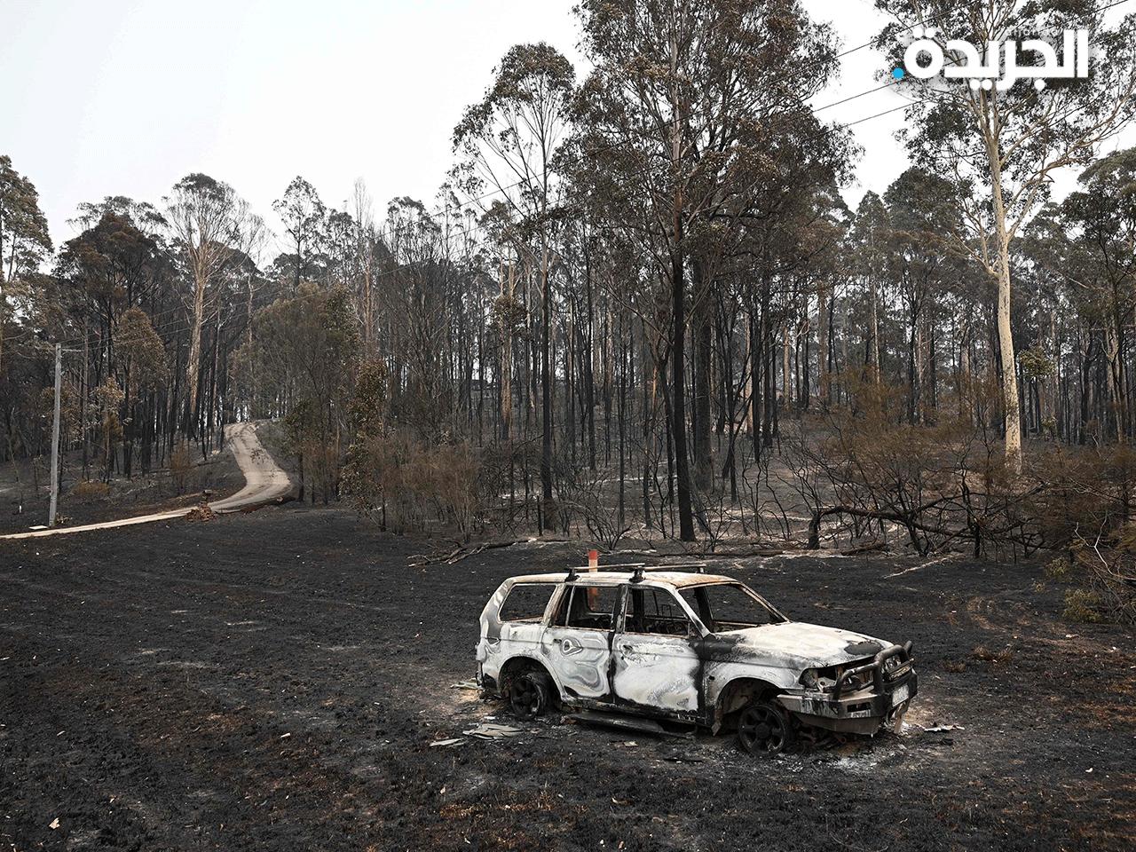 الحرائق أتت على الأخضر واليابس في أجزاء من أستراليا