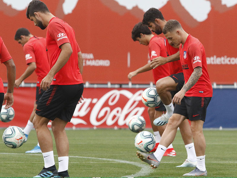 من أحدي مران أتلتيكو مدريد السابقة 