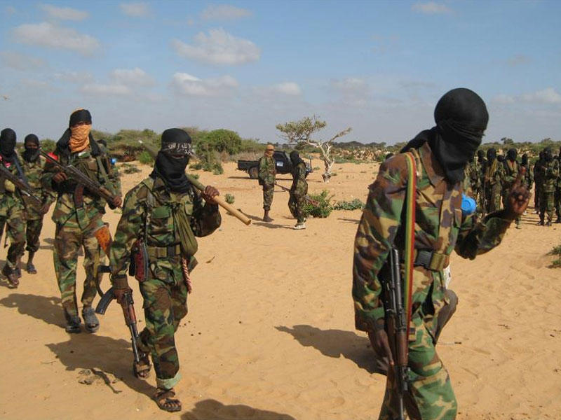 عناصر من حركة الشباب الصومالية 