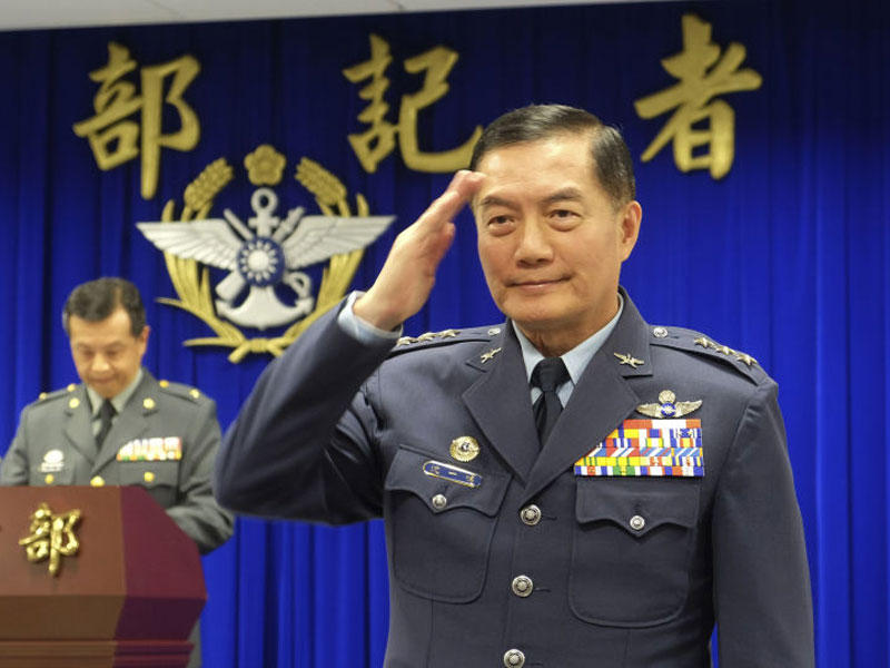 رئيس أركان الجيش التايواني الجنرال شين يي-مينغ