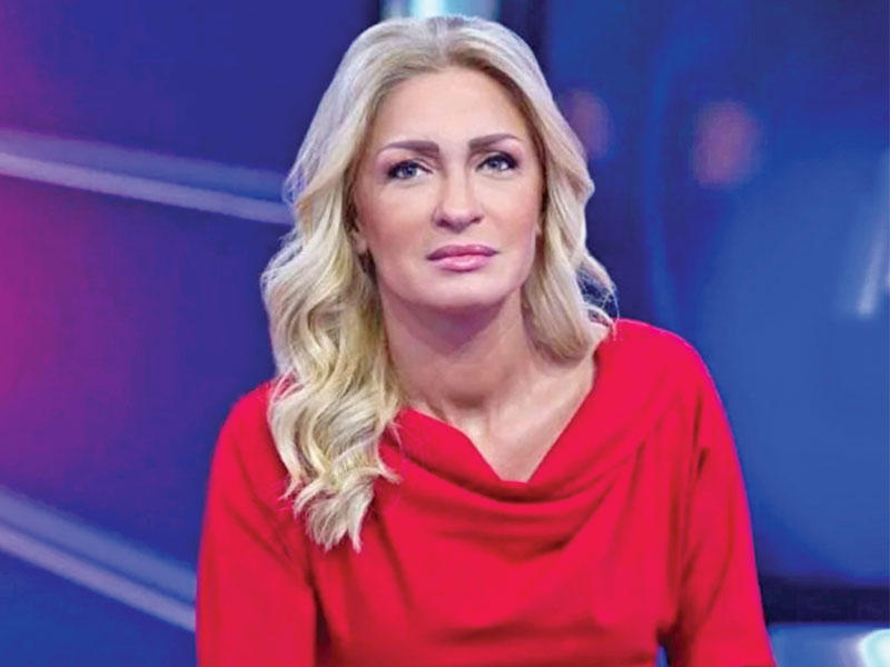 الإعلامية اللبنانية نجوى قاسم 