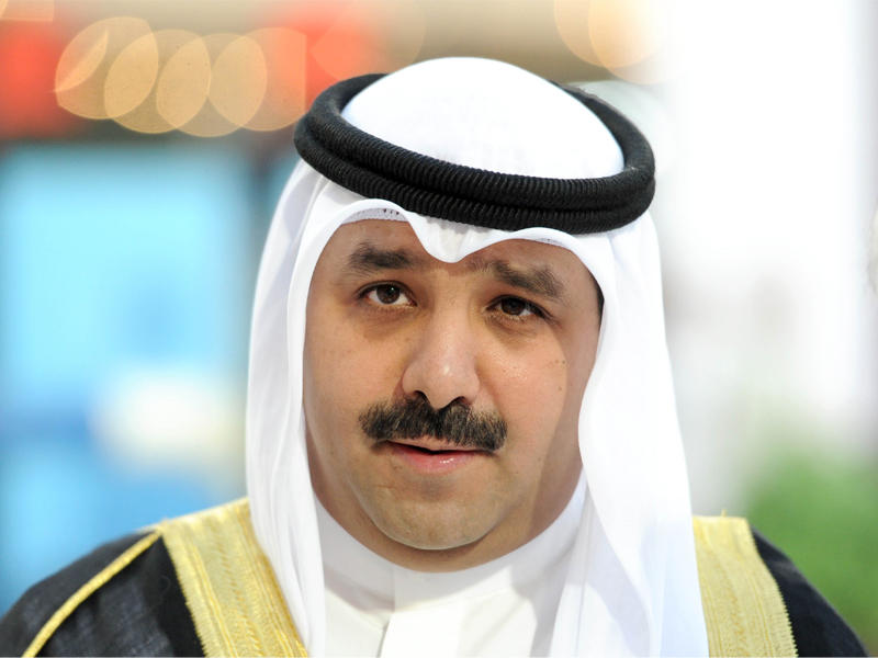 وكيل الديوان الأميري لشؤون الأسرة، الرئيس الفخري لجمعية المياه الكويتية، الشيخ صباح ناصر صباح الأحمد