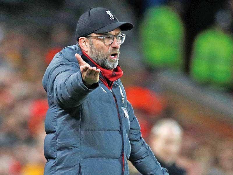 مدرب ليفربول الإنكليزي يورغن كلوب