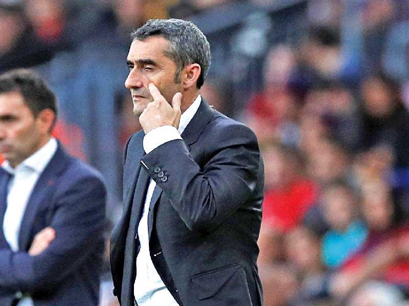 مدرب برشلونة إرنستو فالفيردي 