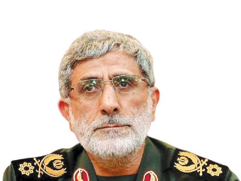 إسماعيل قآني قائداً لـفيلق القدس التابع لـ الحرس الثوري