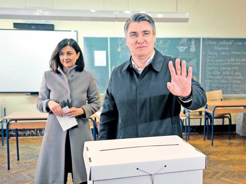 الدورة الثانية للانتخابات الرئاسية في كرواتيا