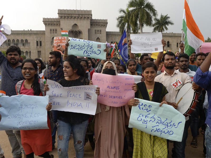 الهند: احتجاجات طلابية بعد أعمال عنف جديدة