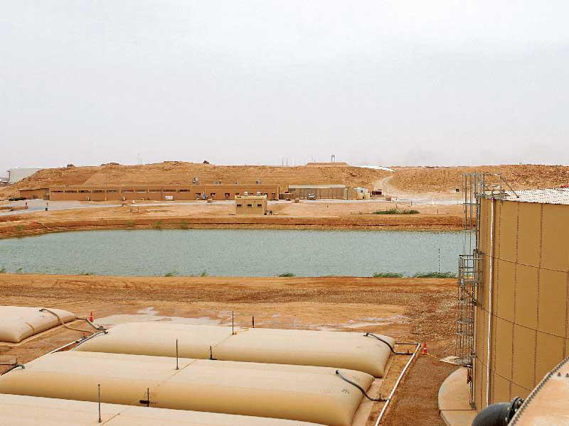 منشآت في قاعدة عين الأسد 