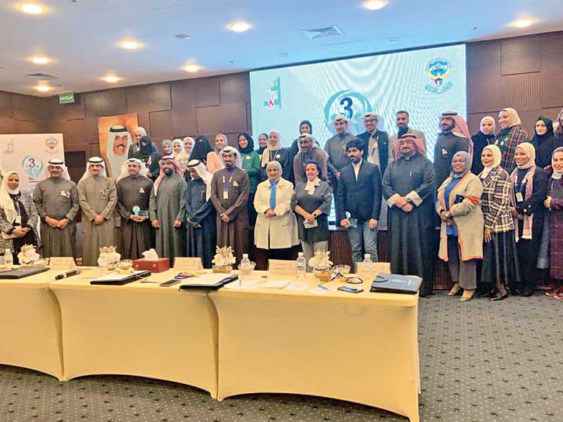 تكريم الفريق الفائز في أكاديمية المبدعين