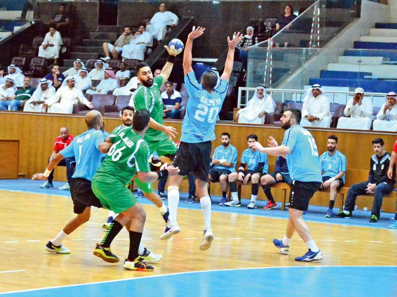 جانب من لقاء سابق بين العربي والسالمية 