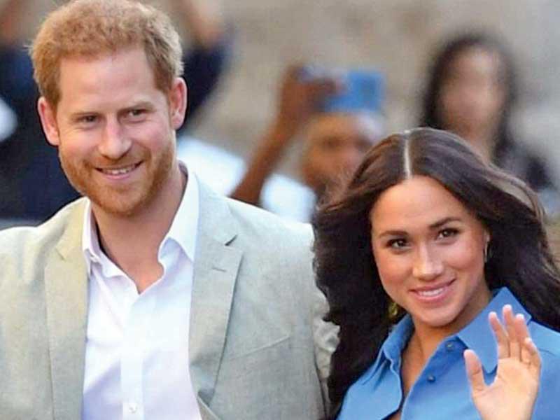 الأمير هاري وزوجته ميغن
