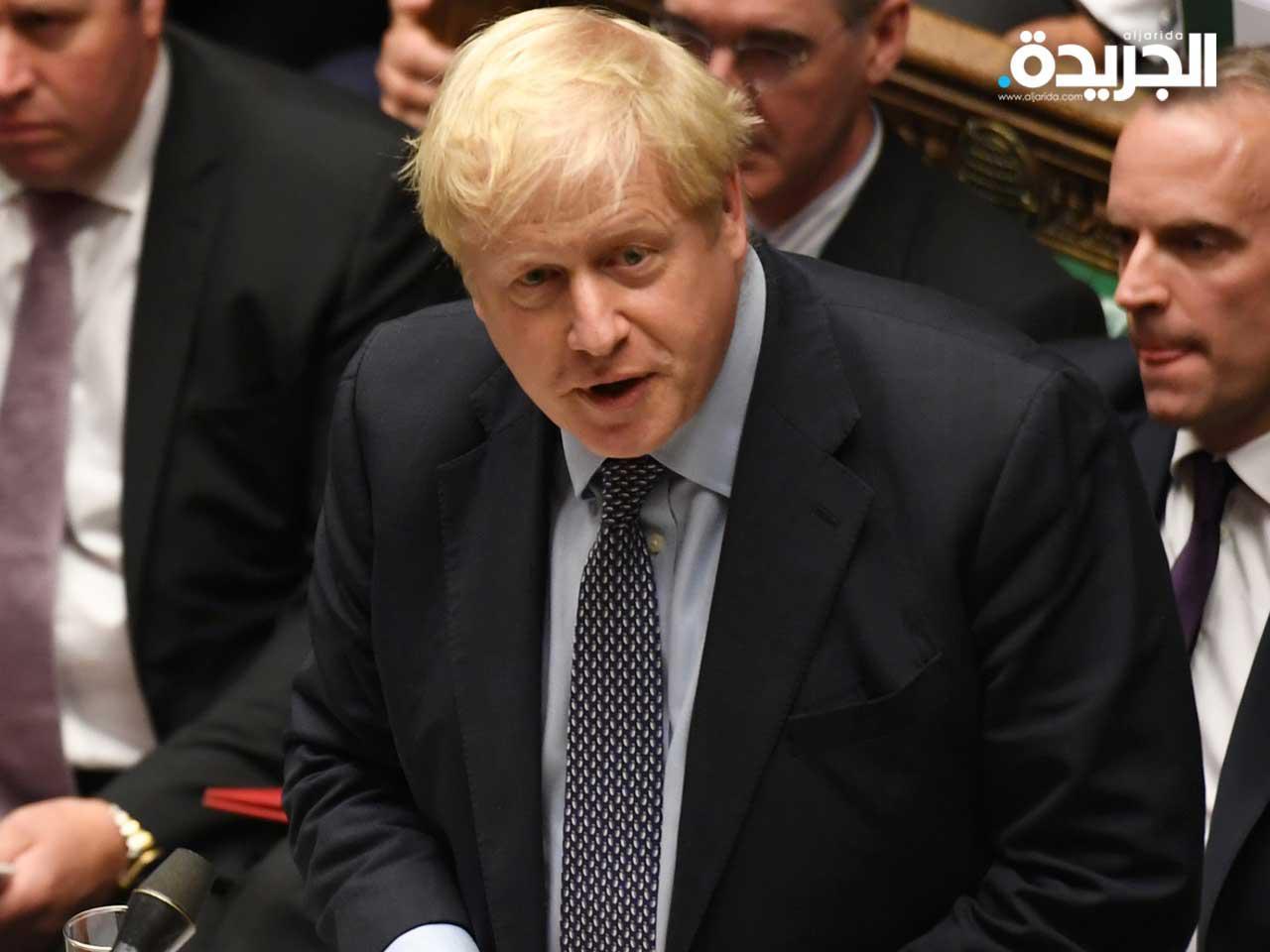 رئيس الوزراء البريطاني بوريس جونسون