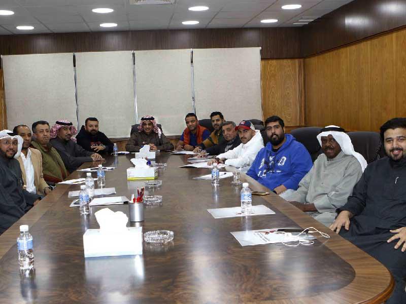 جانب من اجتماع اللجنة المنظمة لـ«آسيوية اليد»