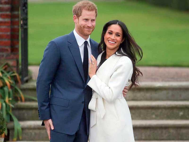 ميغن ماركل مع زوجها الأمير هاري