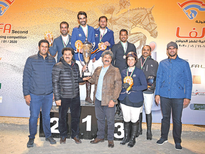 تتويج الروضان والجريوي والخرافي