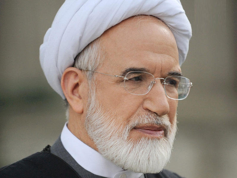 مهدي كروبي أحد زعماء «الحركة الخضراء» المعارضة في إيران