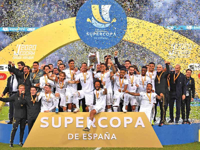 تتويج ريال مدريد