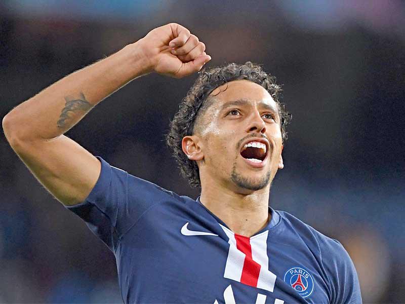  المدافع الدولي البرازيلي ماركينيوس