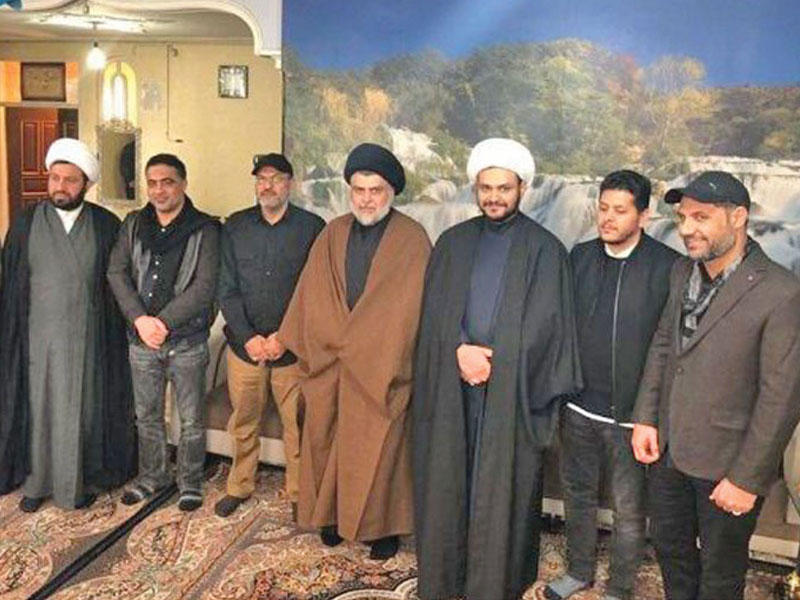 الصدر وقادة الفصائل العراقية الموالين لإيران في قمn
