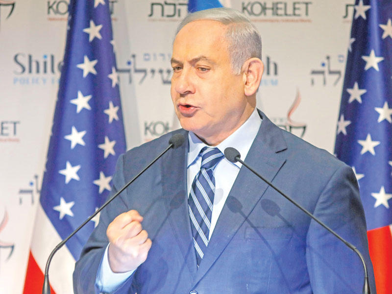 رئيس الوزراء بنيامين نتنياهو