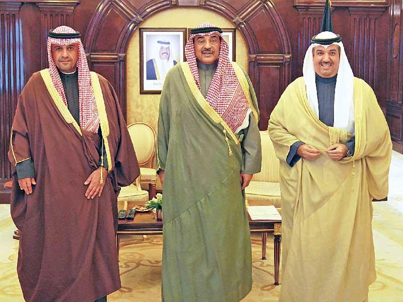 الخالد مستقبلا الصالح ومحافظ الفروانية أمس