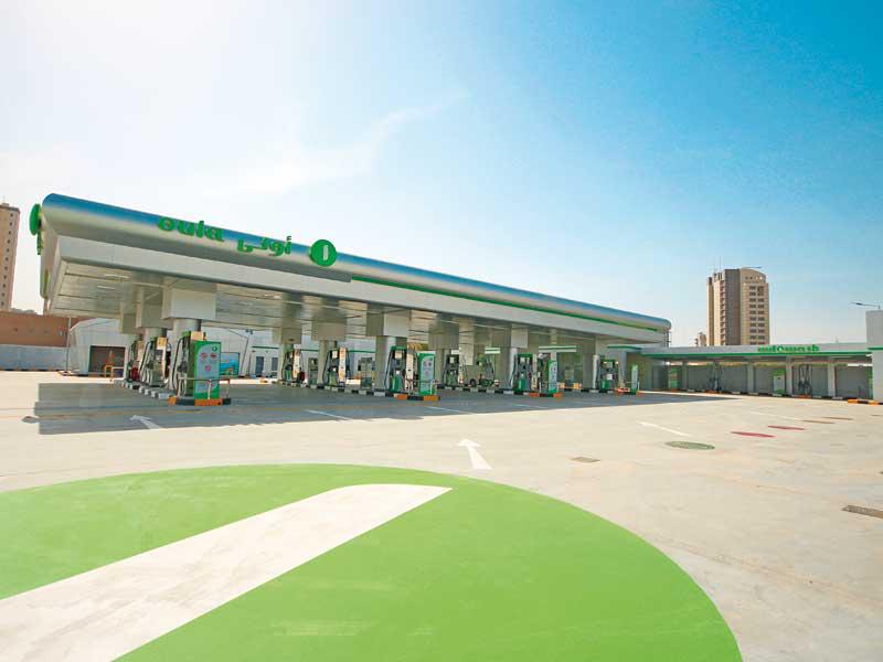 احدى محطات الشركة الأولى للتسويق المحلي للوقود