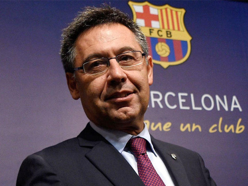 رئيس نادي برشلونة الإسباني لكرة القدم جوسيب ماريا بارتوميو 