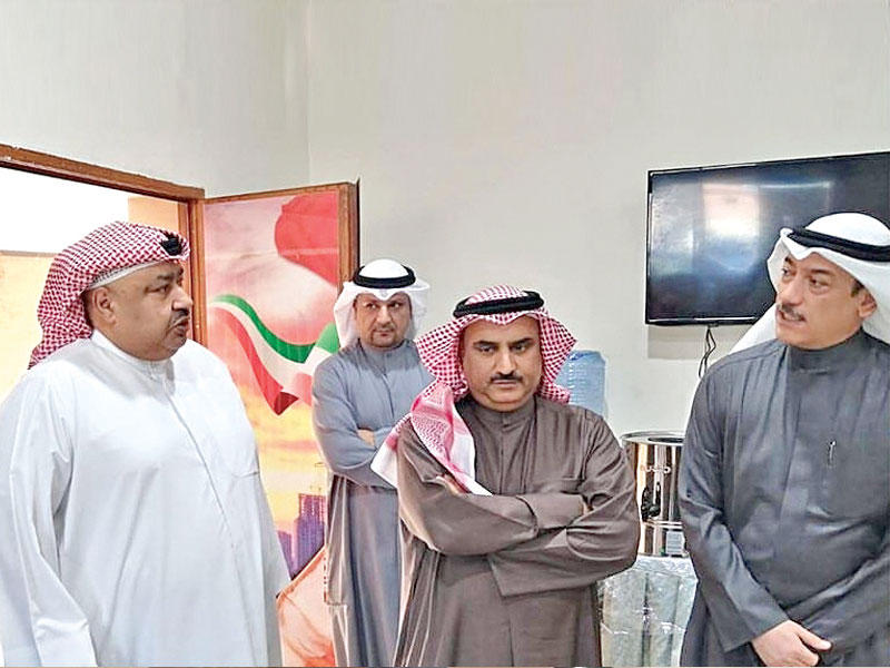 الحربي والسلطان والعنزي في الكنترول أمس