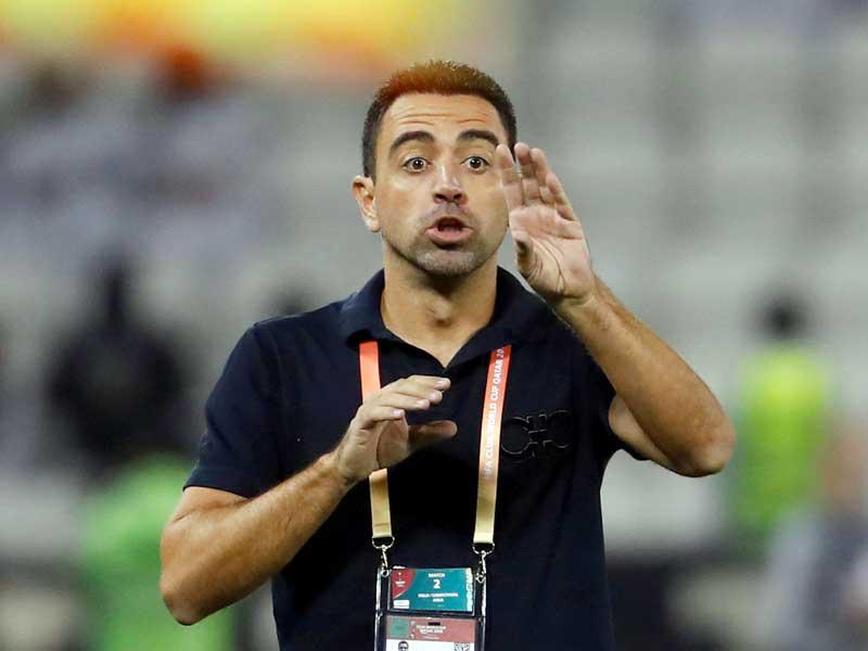  مدرب السد القطري الإسباني تشافي هرنانديز