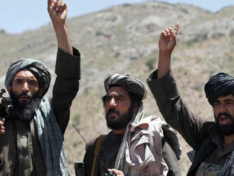 بعض عناصر حركة طالبان الافغانية