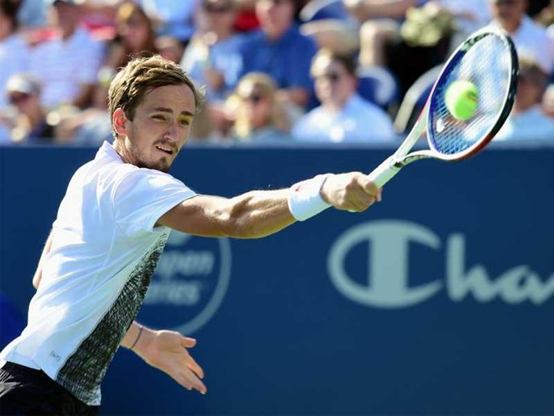 لاعب التنس الروسي دانييل ميدفيديف