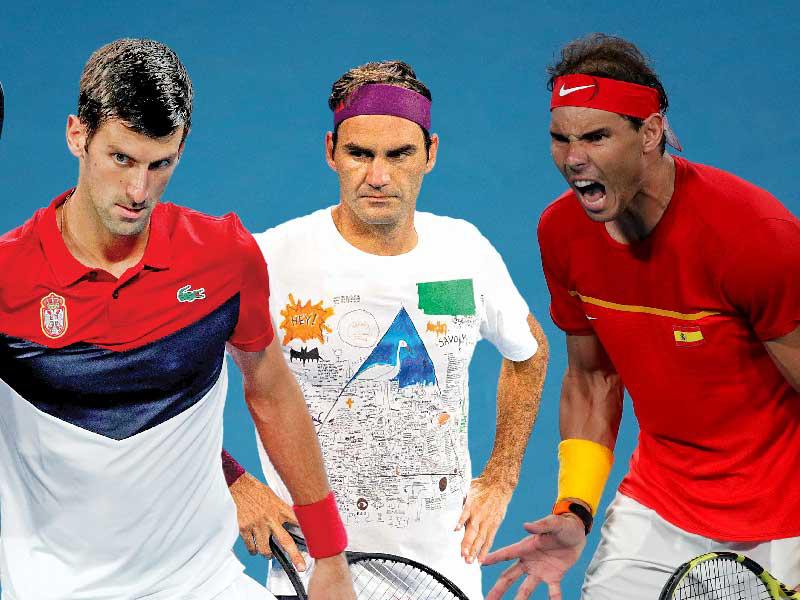 رافايل نادال - فيدرر - ديوكوفيتش