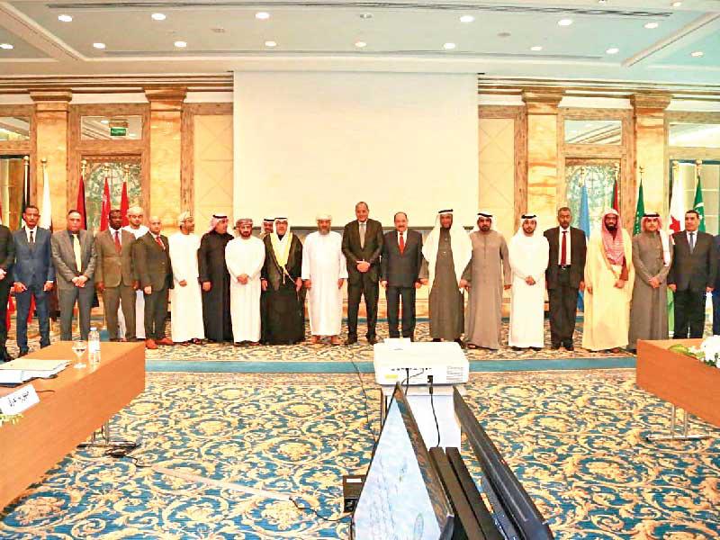 جانب من المشاركين في اجتماع لجنة الخبراء لدراسة مشروع قانون عربي استرشادي لمنع خطاب الكراهية