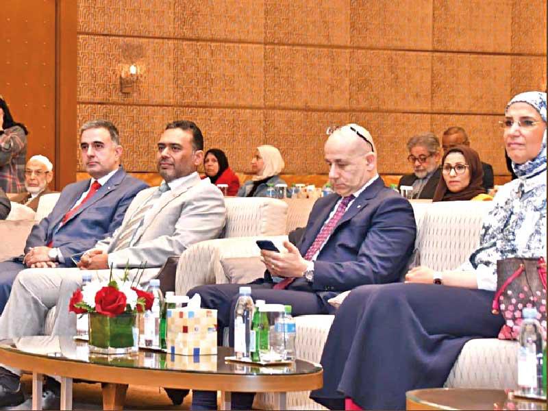 جانب من المشاركين في مؤتمر المختبرات الطبية